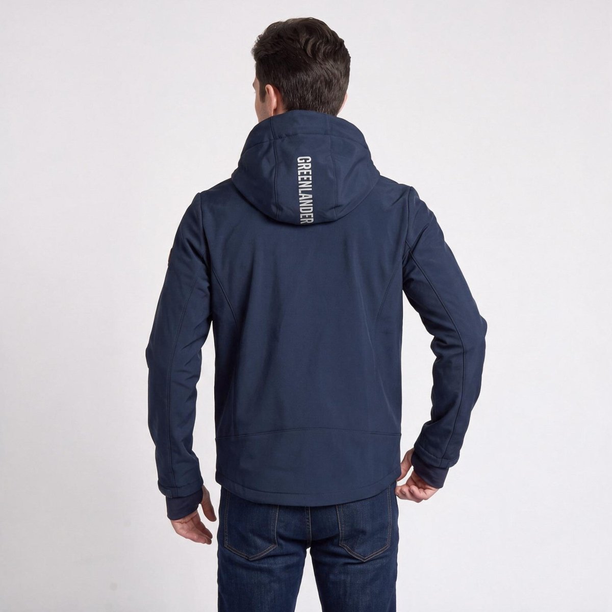 Chamarra Softshell Repelente al Agua para Hombre con Capucha Desmontable | Greenlander - Greenlander