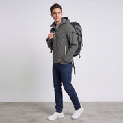 Chamarra Softshell Repelente al Agua para Hombre con Capucha Desmontable | Greenlander - Greenlander