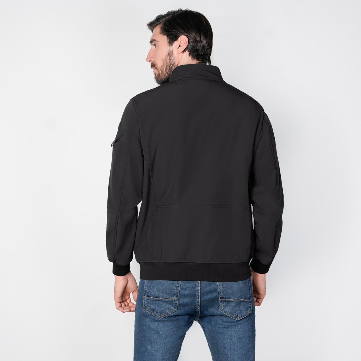 Chamarra softshell tipo bomber para hombre con bolsillos Greenlander - Greenlander