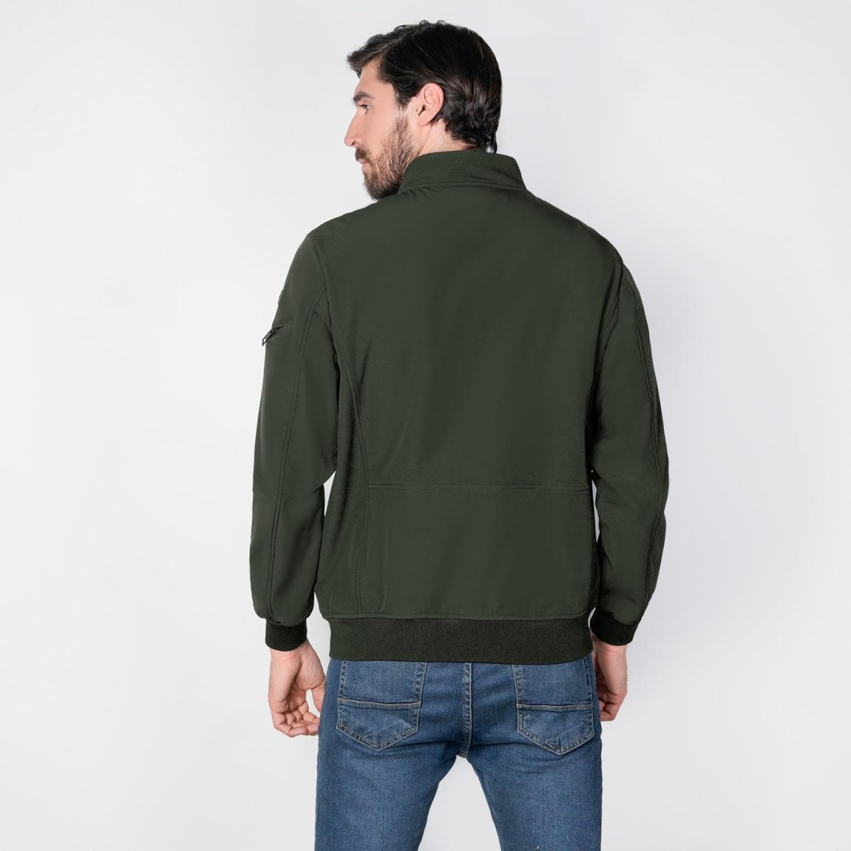 Chamarra softshell tipo bomber para hombre con bolsillos Greenlander - Greenlander