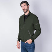 Chamarra softshell tipo bomber para hombre con bolsillos Greenlander - Greenlander