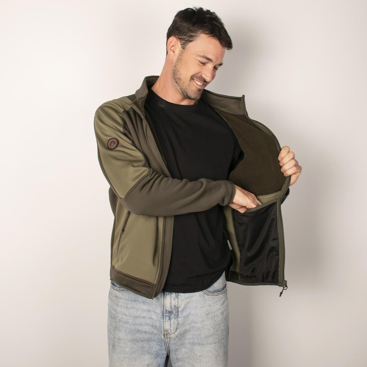 Chamarra textil para hombre con bolsillos Greenlander - Greenlander