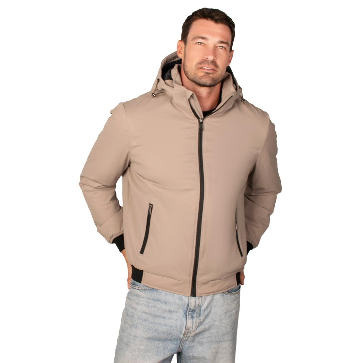 Chamarra tipo bomber para hombre con bolsillo interno Greenlander - Greenlander