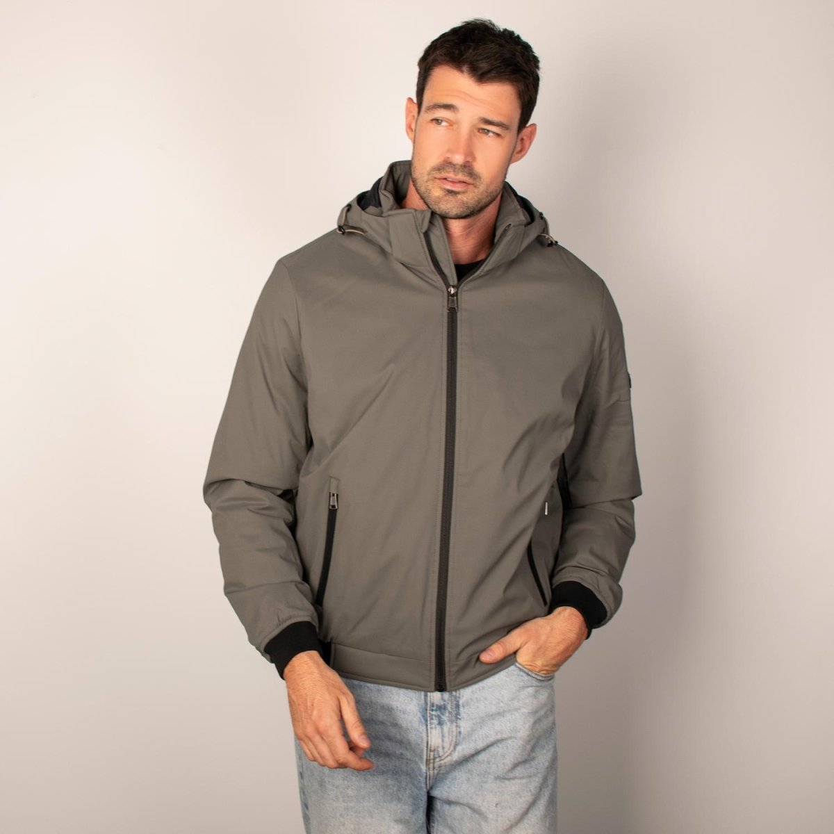 Chamarra tipo bomber para hombre con bolsillo interno Greenlander - Greenlander