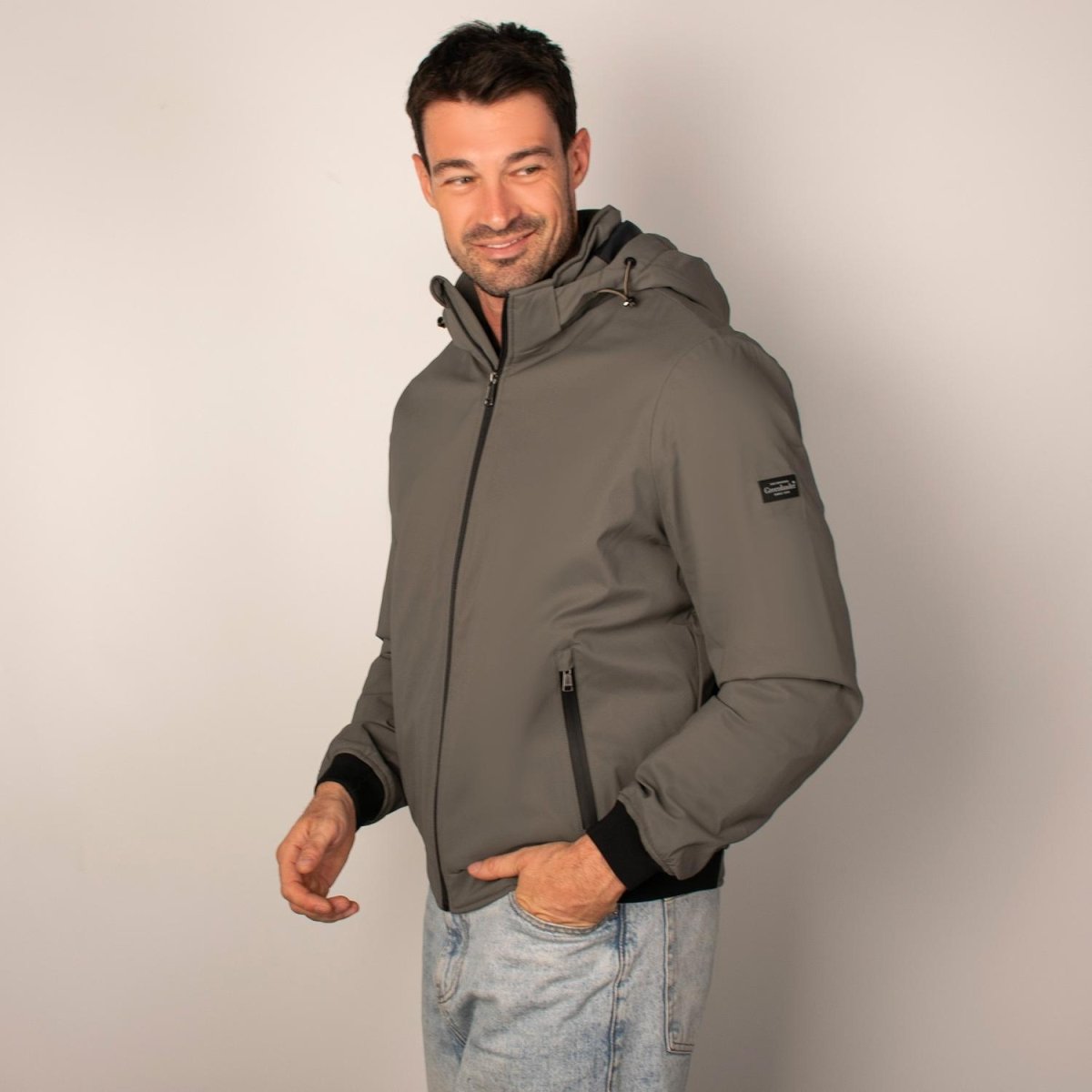 Chamarra tipo bomber para hombre con bolsillo interno Greenlander - Greenlander