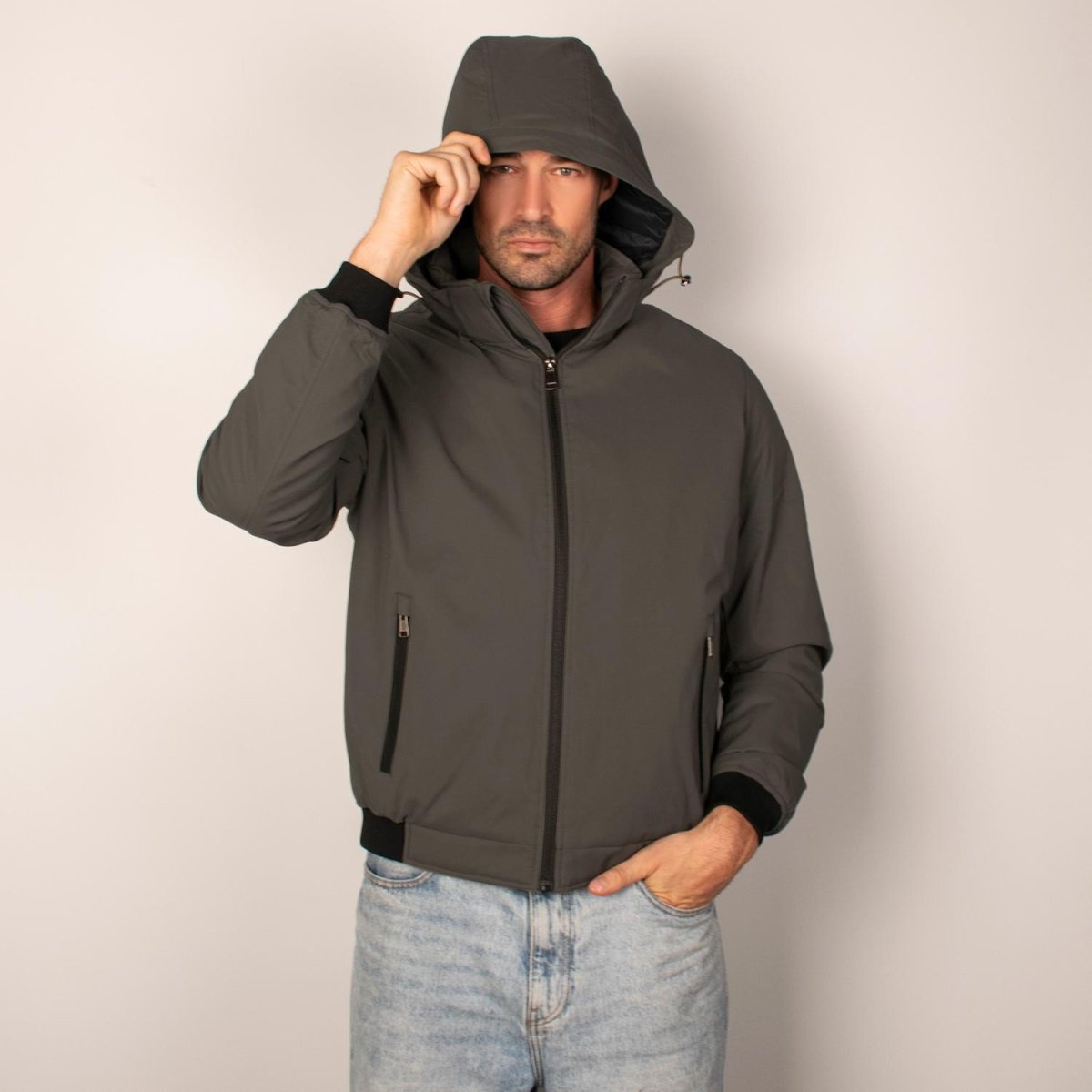 Chamarra tipo bomber para hombre con bolsillo interno Greenlander - Greenlander