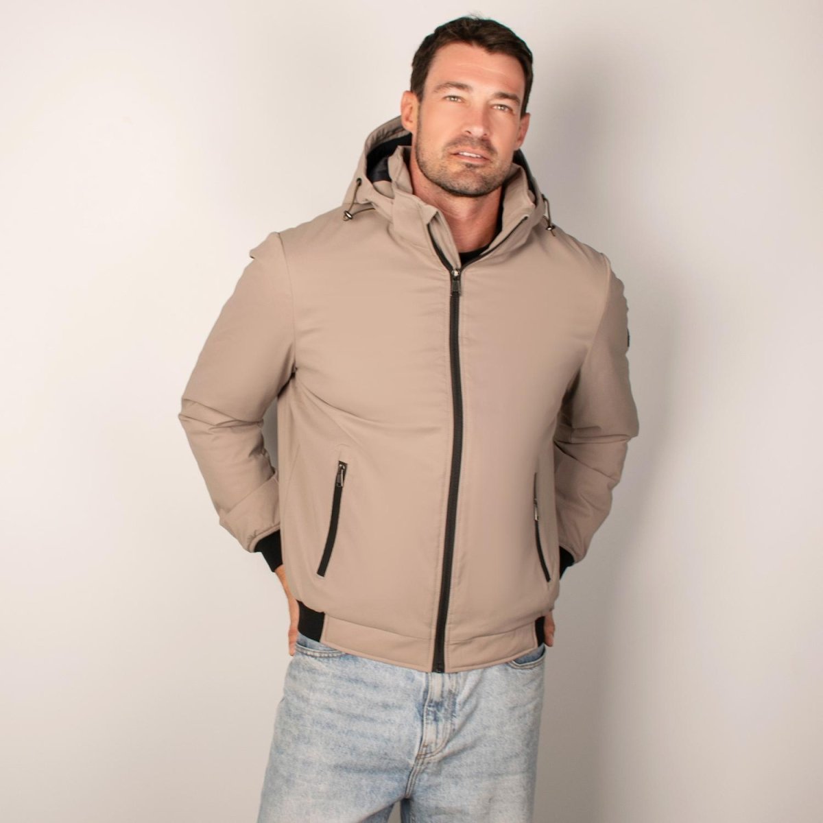 Chamarra tipo bomber para hombre con bolsillo interno Greenlander - Greenlander