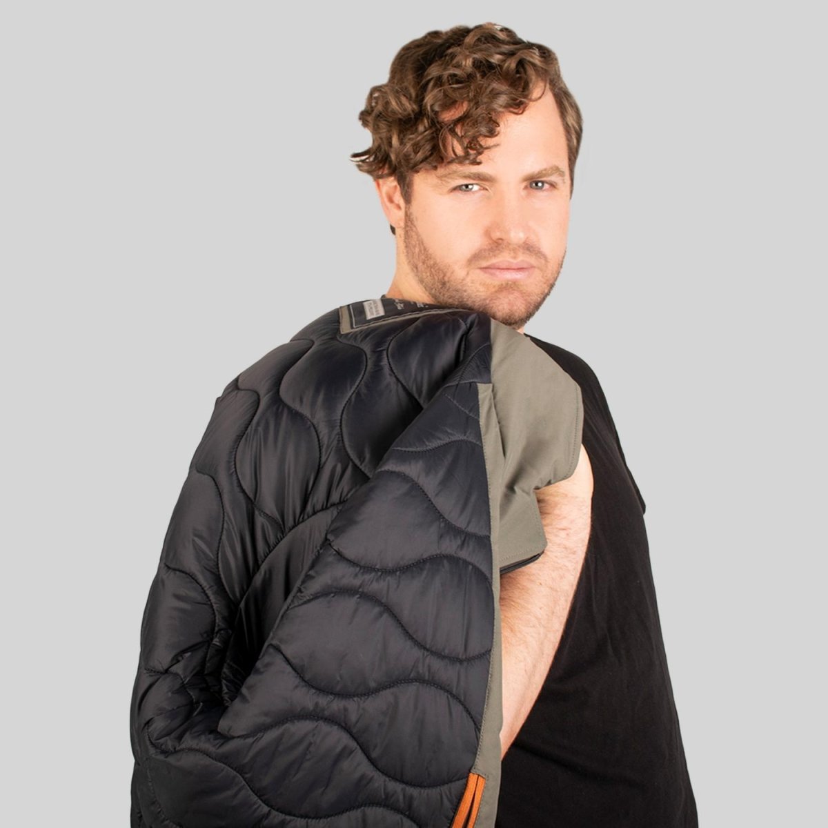 Chamarra tipo bomber para hombre con bolsillo interno Greenlander - Greenlander