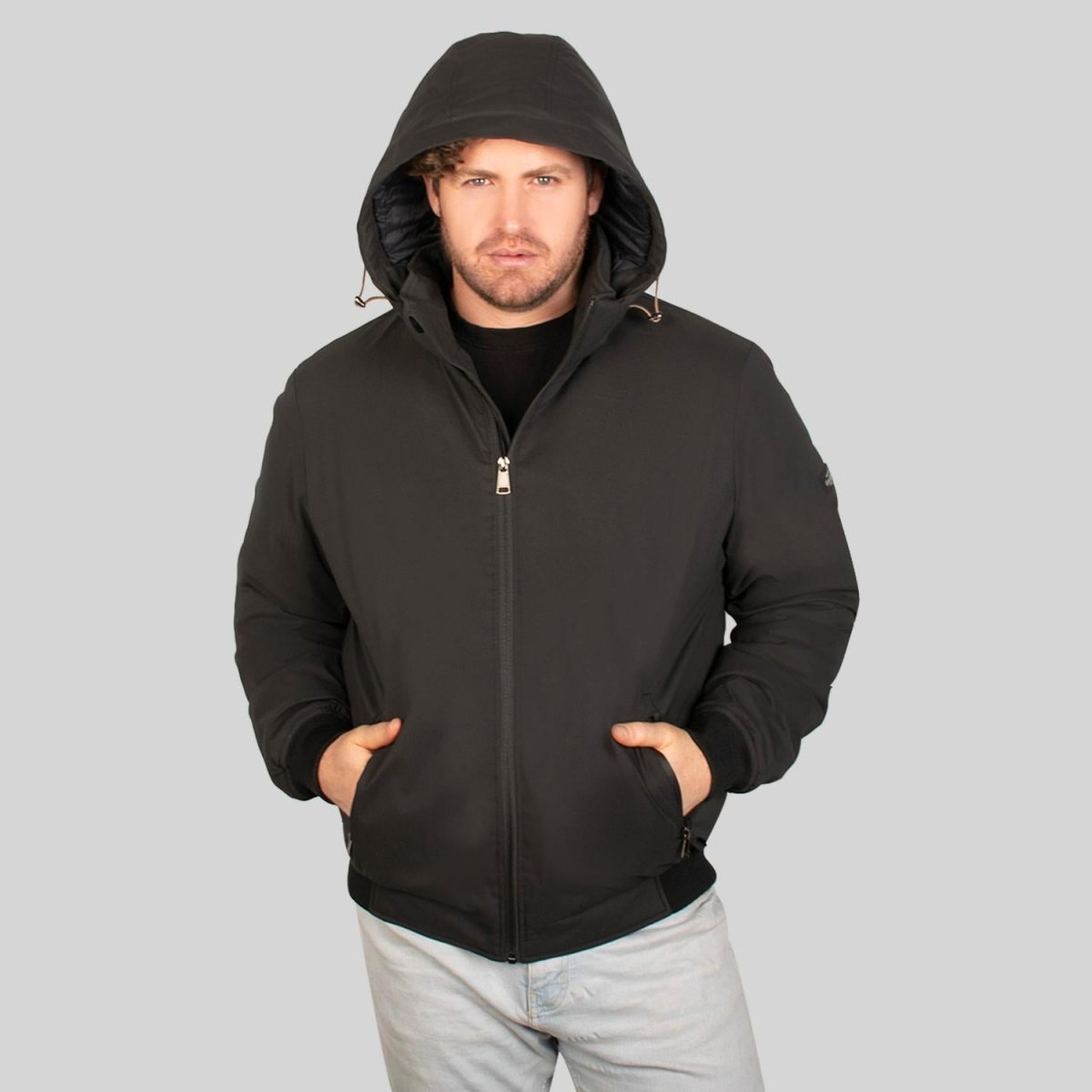 Chamarra tipo bomber para hombre con bolsillo interno Greenlander - Greenlander