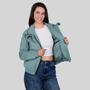 Chamarra tipo bomber para mujer con bolsillos Greenlander - Greenlander
