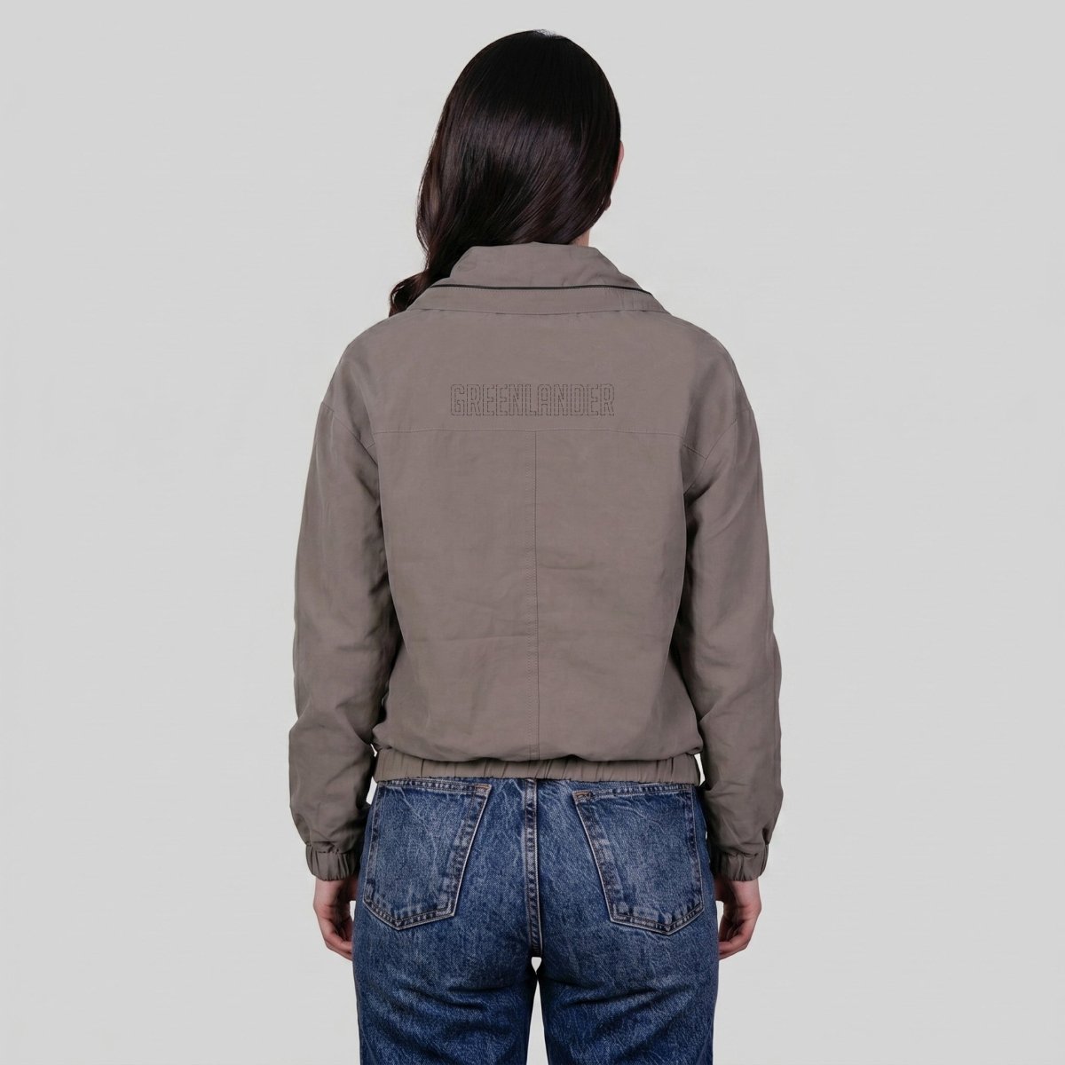 Chamarra tipo bomber para mujer con bolsillos Greenlander - Greenlander