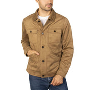 Chamarra tipo gamuza para hombre con bolsillo interno Greenlander - Greenlander