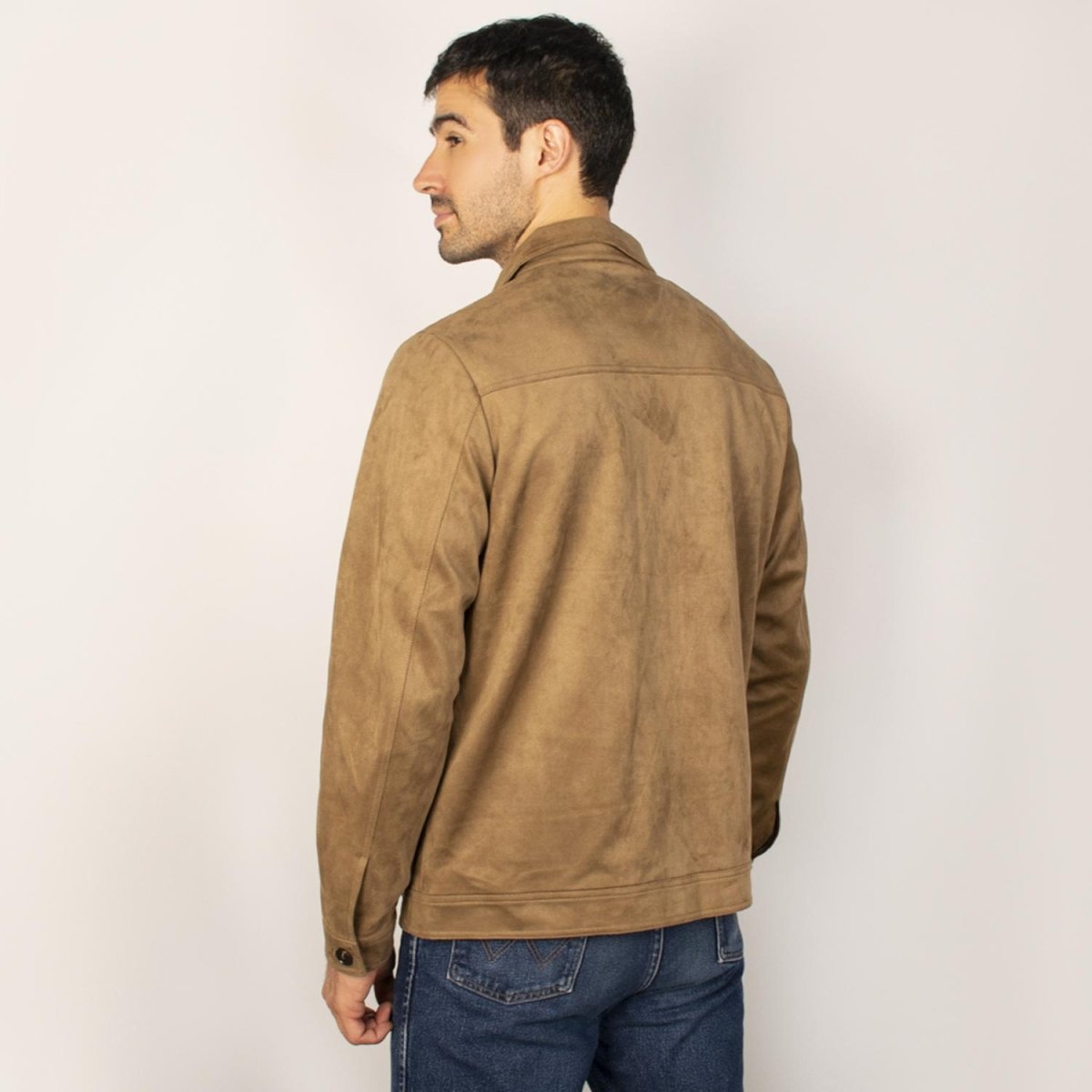 Chamarra tipo gamuza para hombre con bolsillo interno Greenlander - Greenlander