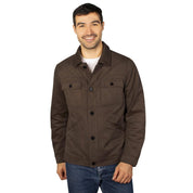 Chamarra tipo gamuza para hombre con bolsillo interno Greenlander - Greenlander