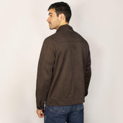 Chamarra tipo gamuza para hombre con bolsillo interno Greenlander - Greenlander