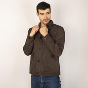 Chamarra tipo gamuza para hombre con bolsillo interno Greenlander - Greenlander