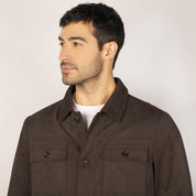 Chamarra tipo gamuza para hombre con bolsillo interno Greenlander - Greenlander