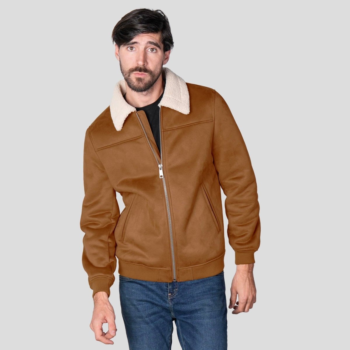 Chamarra Tipo Gamuza para Hombre con Forro Afelpado | Greenlander - Greenlander