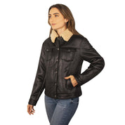 Chamarra tipo gamuza para mujer con bolsillos Greenlander - Greenlander