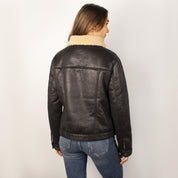 Chamarra tipo gamuza para mujer con bolsillos Greenlander - Greenlander