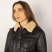 Chamarra tipo gamuza para mujer con bolsillos Greenlander - Greenlander