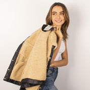 Chamarra tipo gamuza para mujer con bolsillos Greenlander - Greenlander