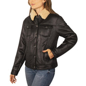 Chamarra tipo gamuza para mujer con bolsillos Greenlander - Greenlander