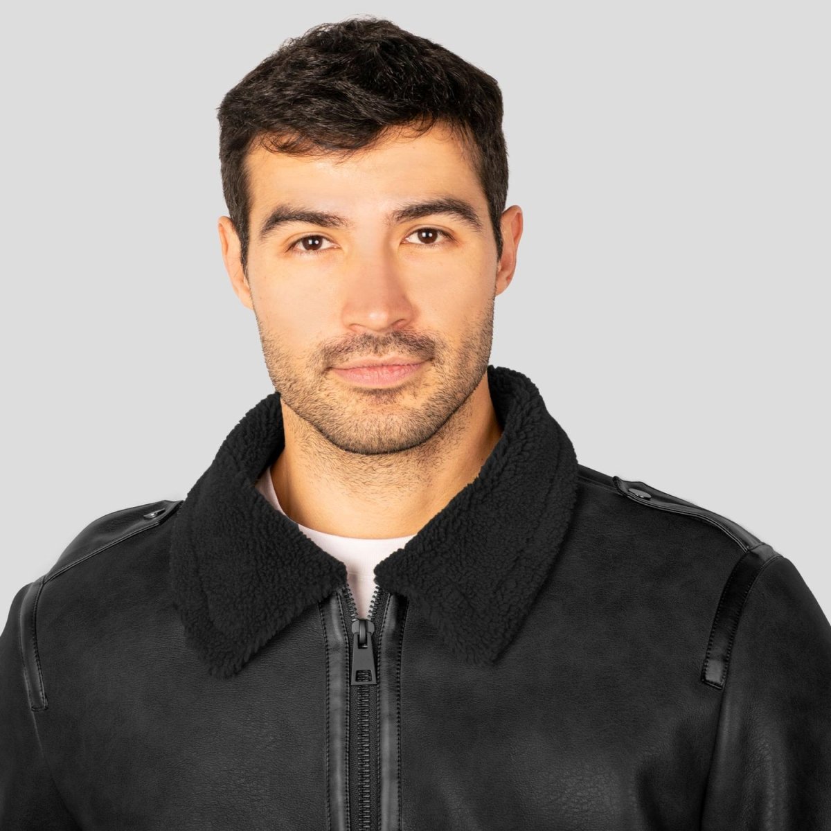 Chamarra tipo piel para hombre con bolsillos Greenlander - Greenlander