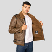 Chamarra tipo piel para hombre con bolsillos Greenlander - Greenlander