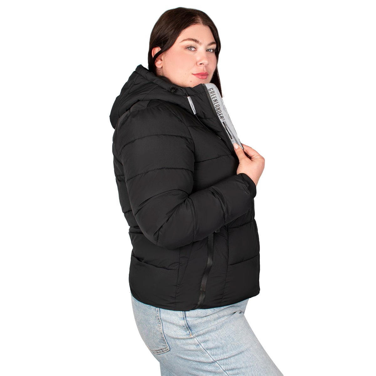 Chamarra Trendy Capitonada Mujer Plus Size - The Original Greenlander