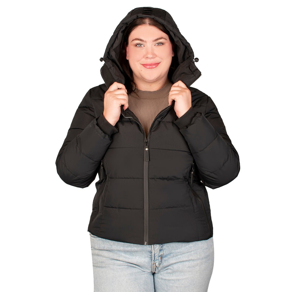 Chamarra Trendy Capitonada Mujer Plus Size - The Original Greenlander