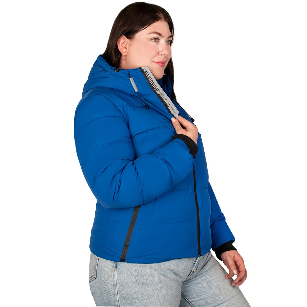 Chamarra Trendy Capitonada Mujer Plus Size - The Original Greenlander