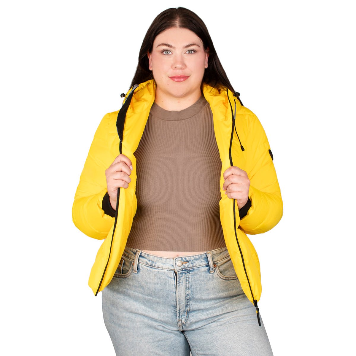 Chamarra Trendy Capitonada Mujer Plus Size - The Original Greenlander