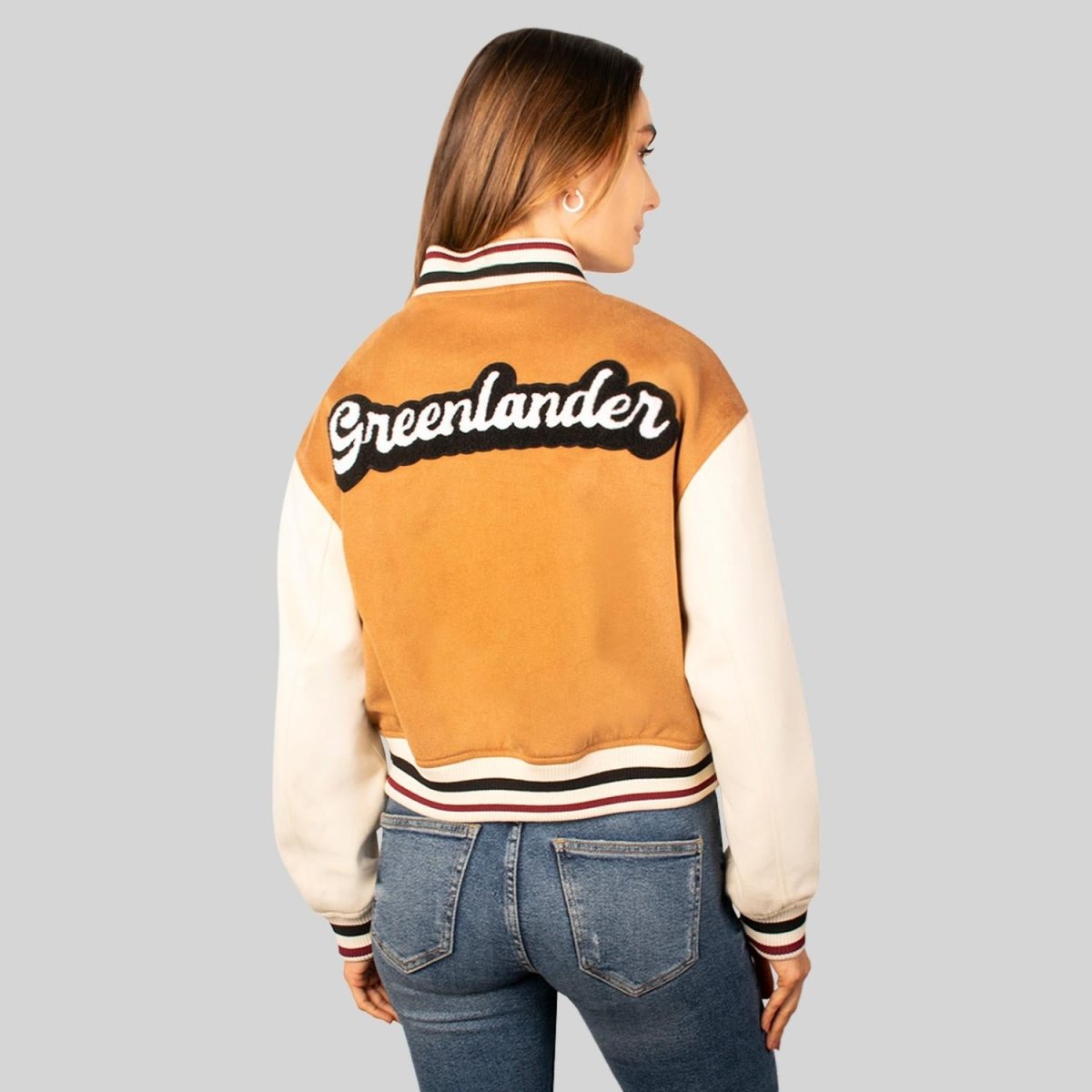 Chamarra varsity para mujer con bolsillos Greenlander - Greenlander