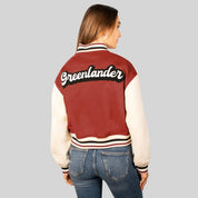 Chamarra varsity para mujer con bolsillos Greenlander - Greenlander