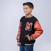 Chamarra varsity para niño con bolsas Greenlander - Greenlander