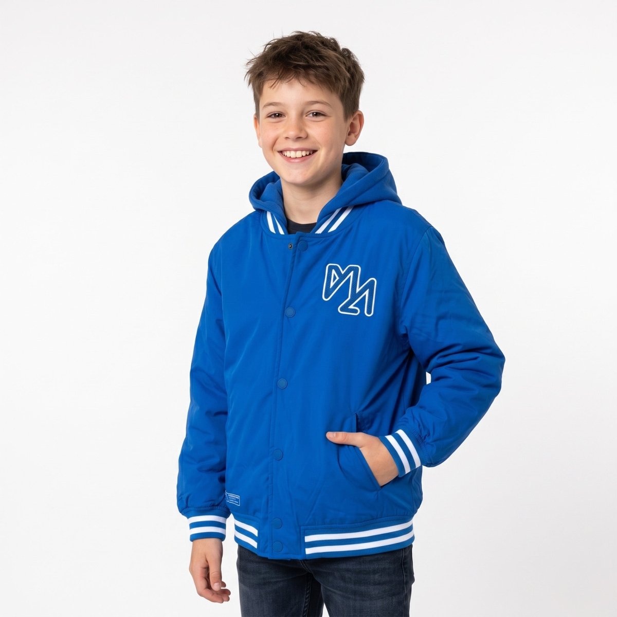 Chamarra varsity para niño con bolsas Greenlander - Greenlander