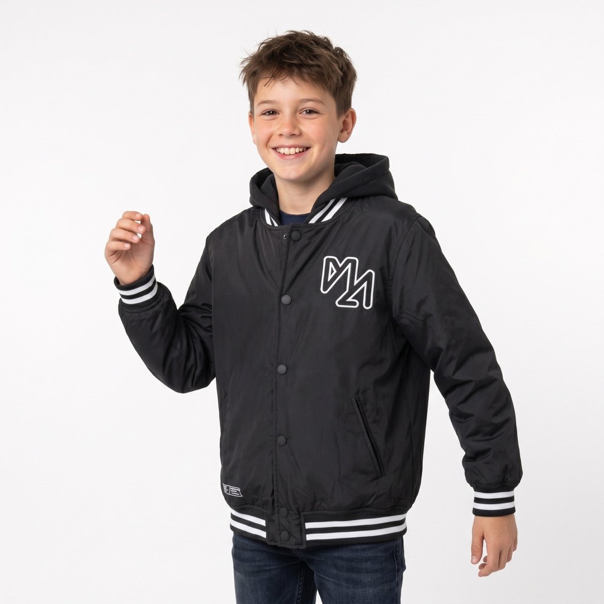 Chamarra varsity para niño con bolsas Greenlander - Greenlander