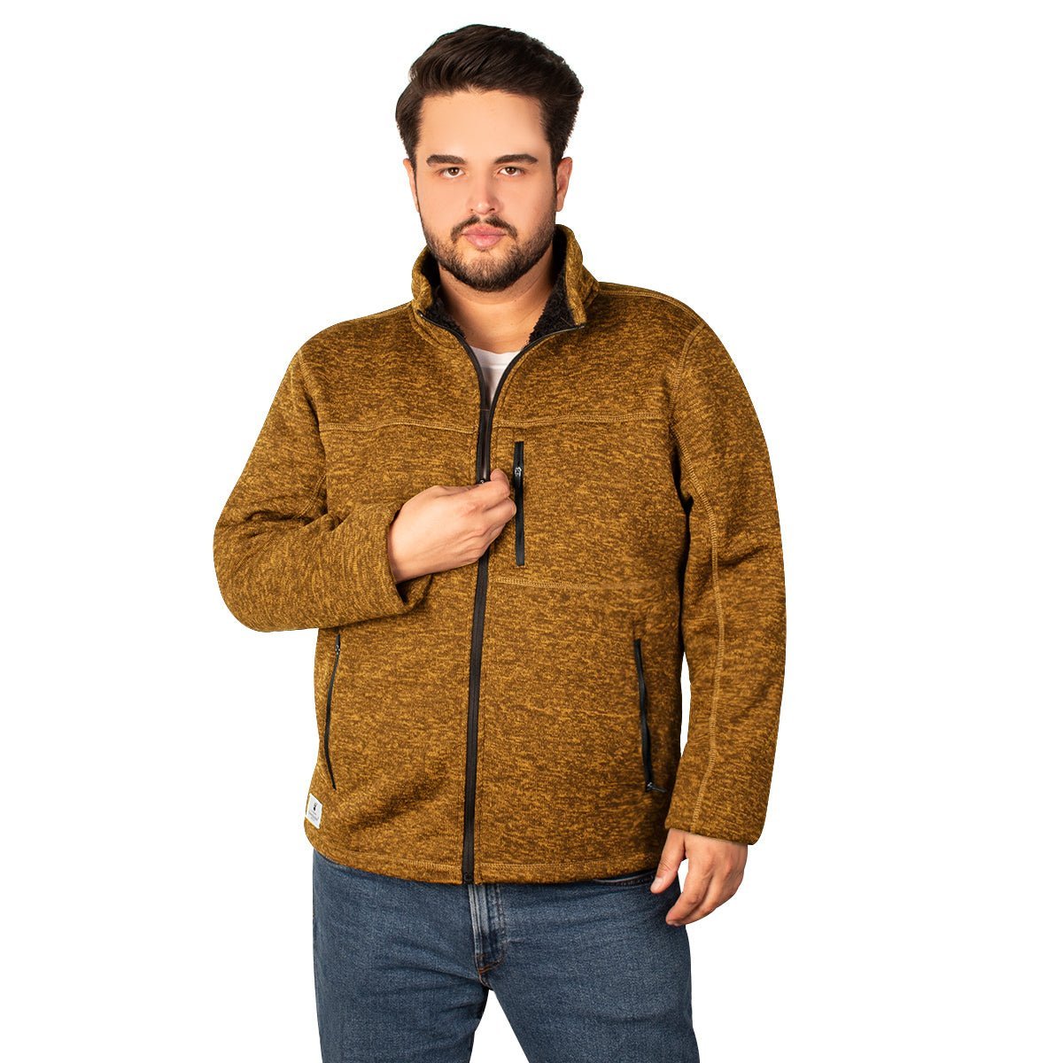 Chaqueta Greenlander de Punto Hombre Plus Size - The Original Greenlander