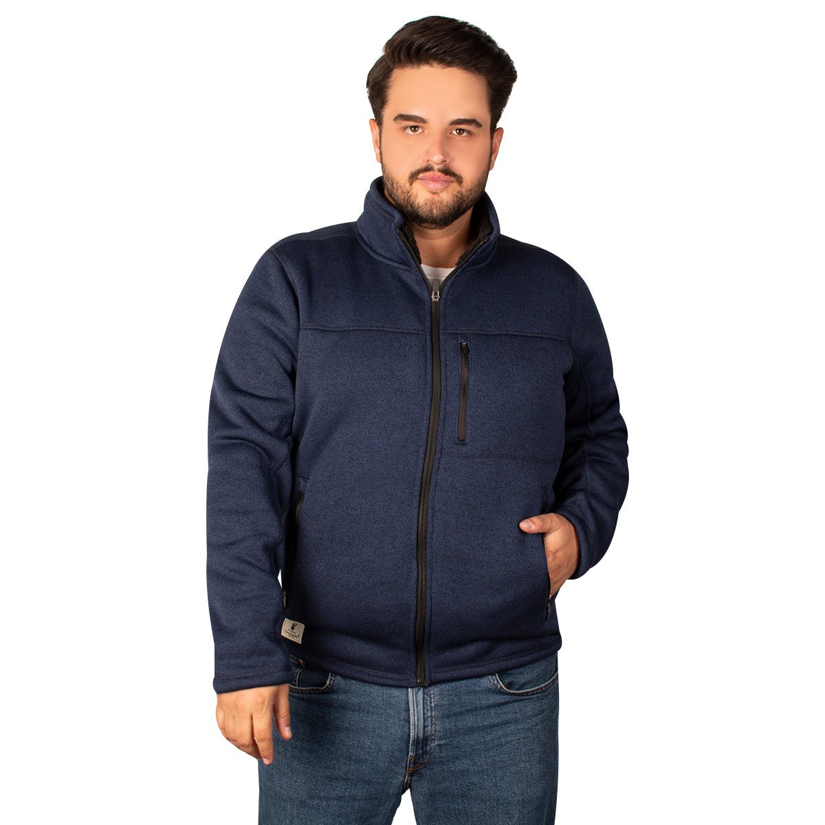 Chaqueta Greenlander de Punto Hombre Plus Size - The Original Greenlander