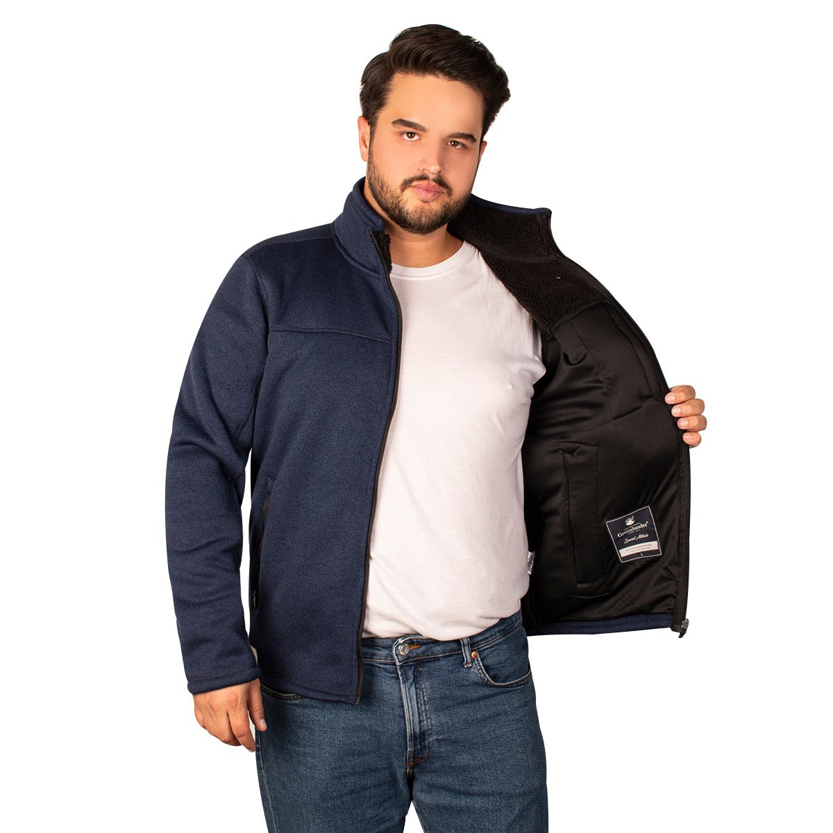 Chaqueta Greenlander de Punto Hombre Plus Size - The Original Greenlander