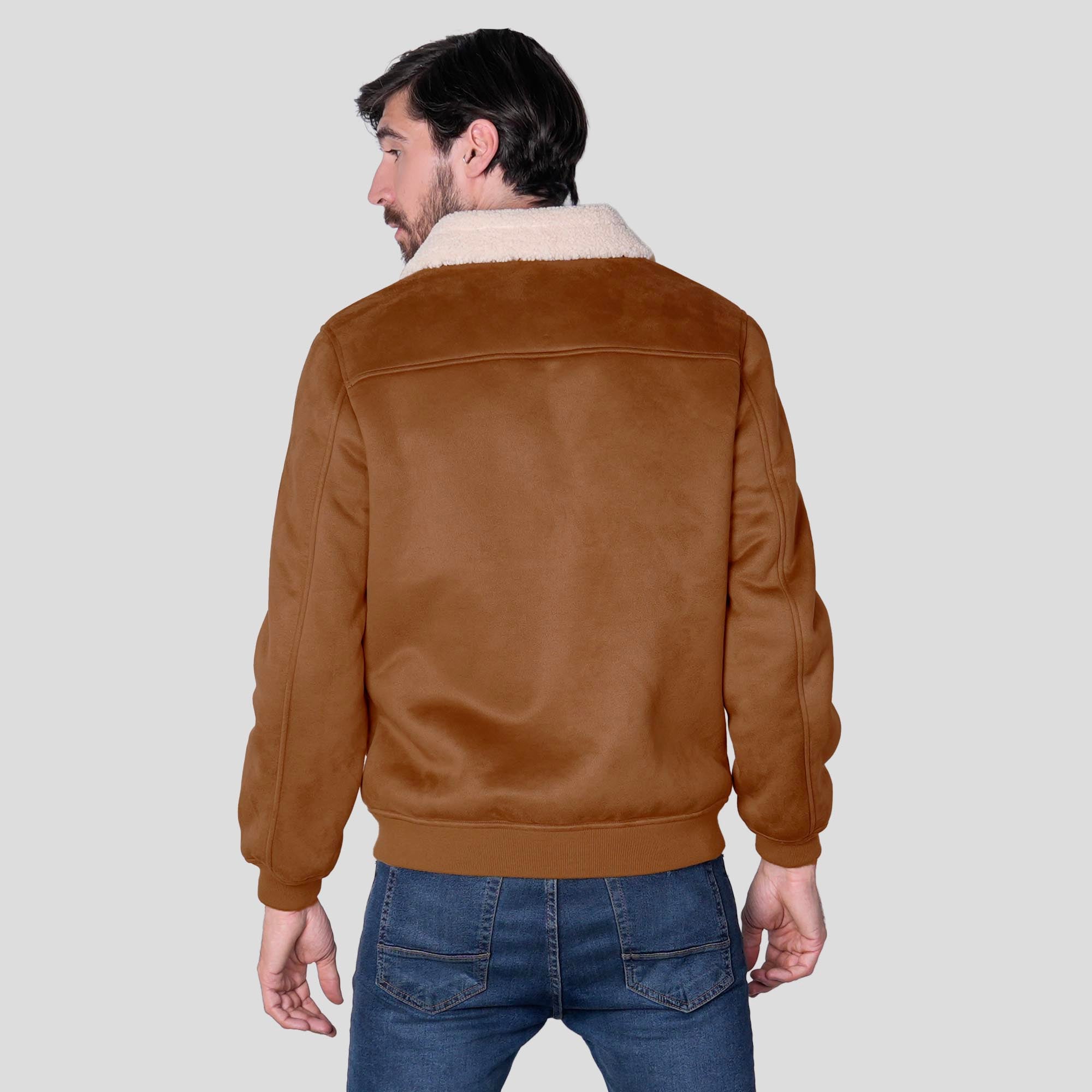Chamarra Tipo Gamuza para Hombre con Forro Afelpado | Greenlander
