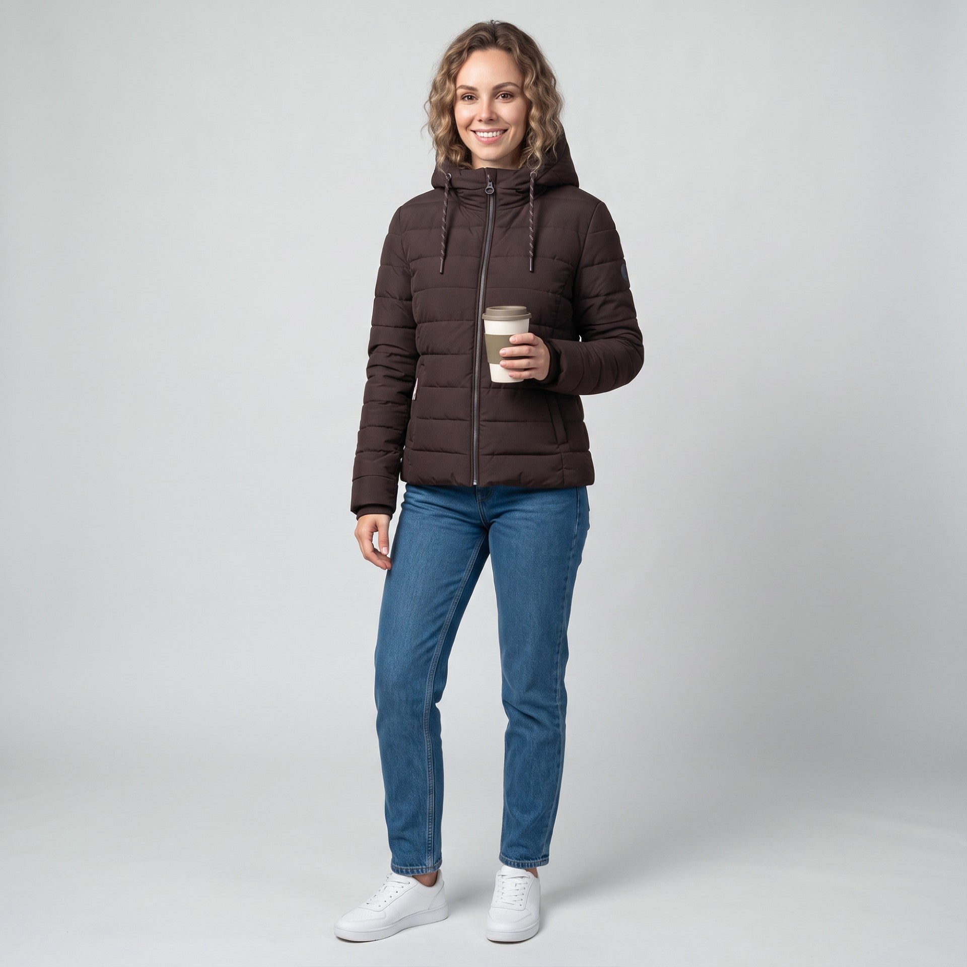 Chamarra Acolchada para Mujer con Capucha Ajustable | Greenlander
