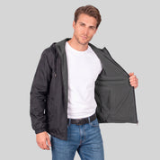Chamarra Doble Vista para Hombre con Bolsillos y Cierre | Greenlander