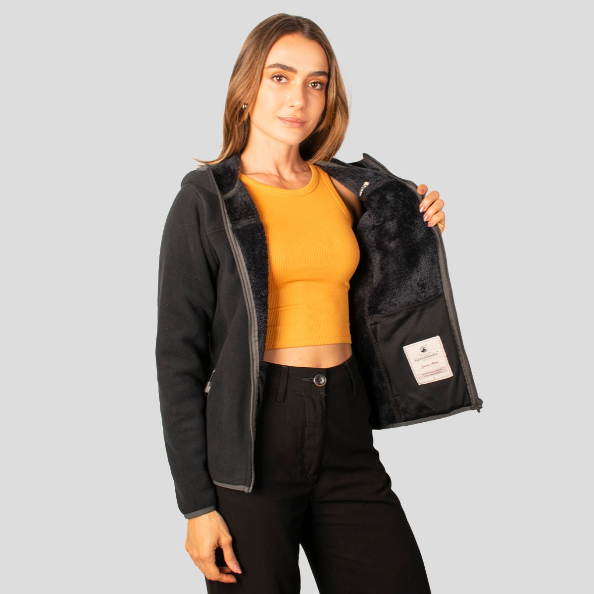 Fleece Con Fur Greenlander Para Mujer - The Original Greenlander