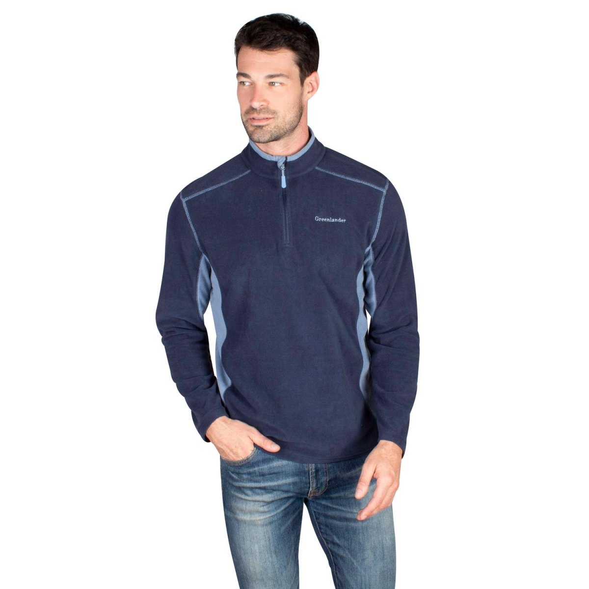 Fleece de medio cierre Greenlander para hombre - Greenlander