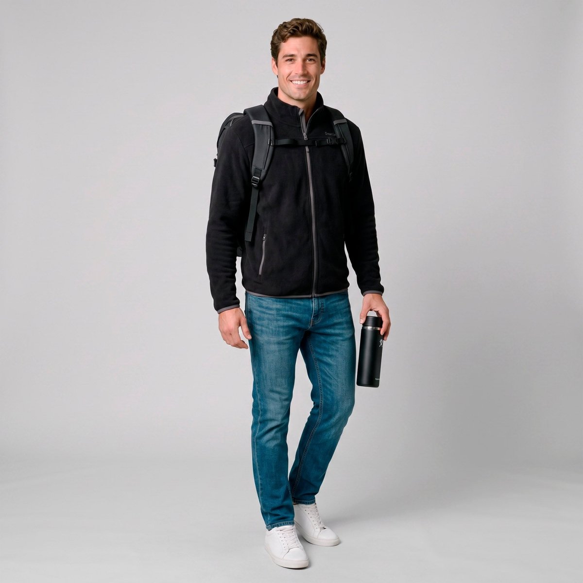 Fleece para hombre con bolsas | Greenlander México - Greenlander