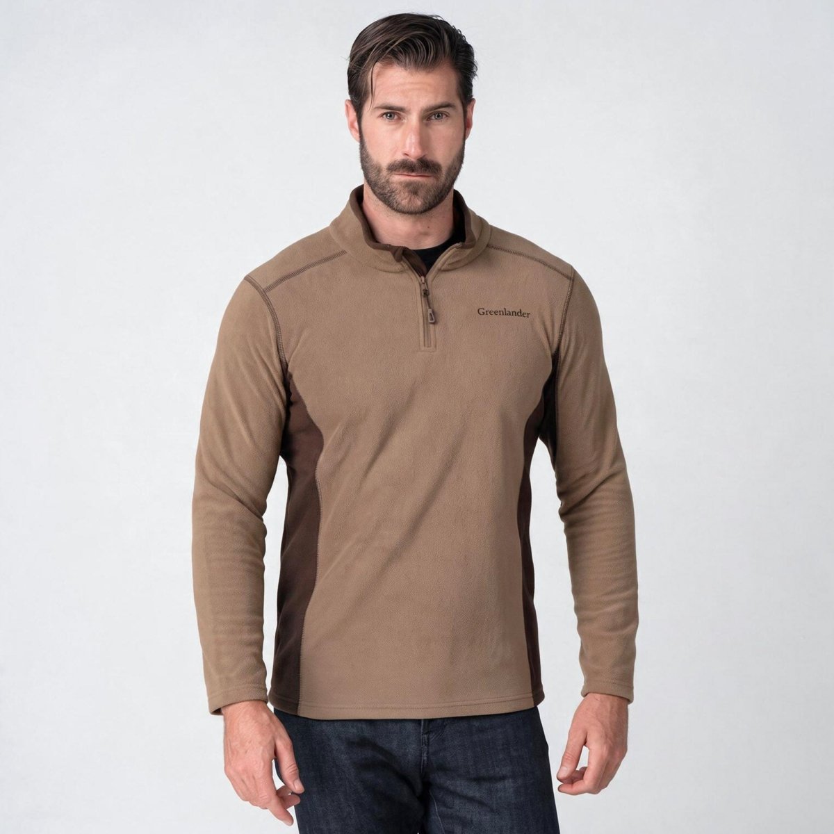 Fleece para hombre con cuello alto | Greenlander México - Greenlander
