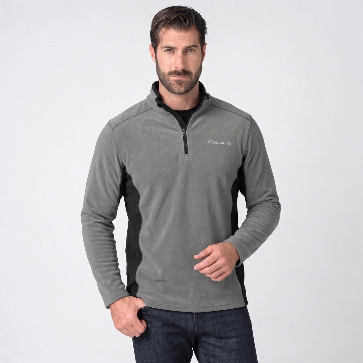 Fleece para hombre con cuello alto | Greenlander México - Greenlander