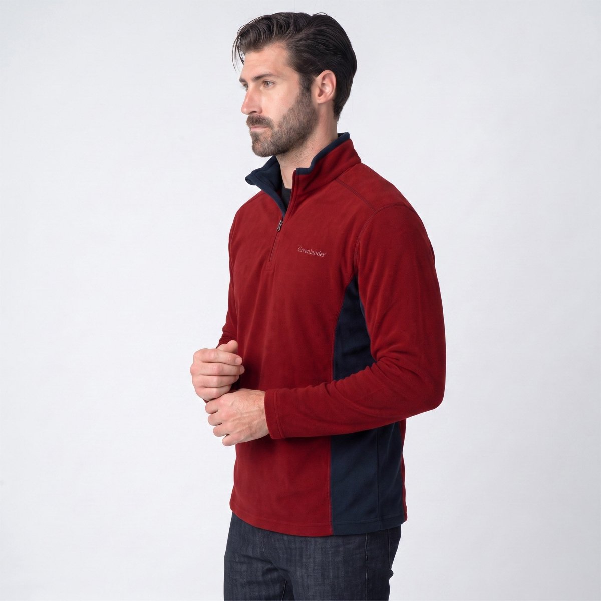 Fleece para hombre con cuello alto | Greenlander México - Greenlander